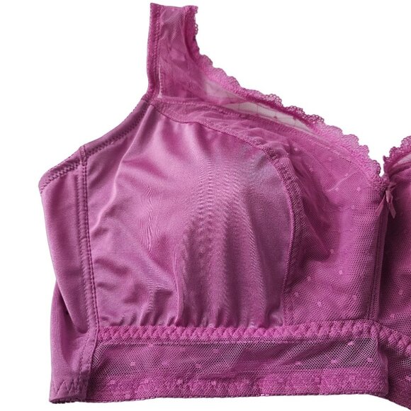 Rhonda Shear Pink Style 676 Shapewear  Leisure Bra in Size 3X - Picture 4 of 10